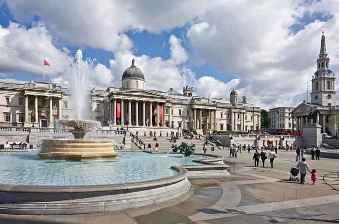 Visit Trafalgar Square