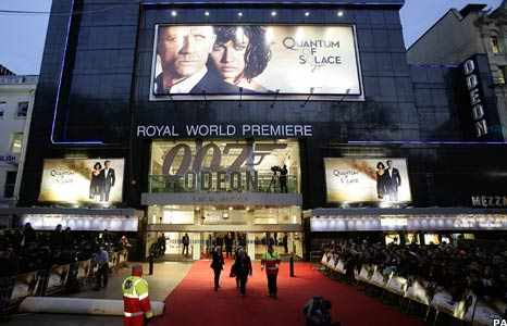 Attend a movie premiere at Leicester Square